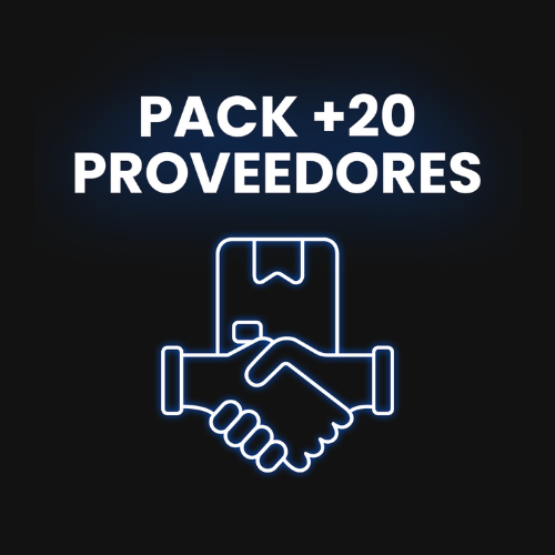 PACK 20 PROVEEDORES